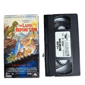 The Land Before Time VHS (MCA 1988)